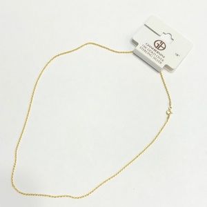 18 inch sterling silver 18k gold plated chain